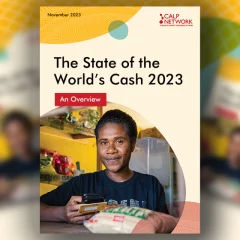 State of the World's Cash 2023 - Report Overview Front Cover